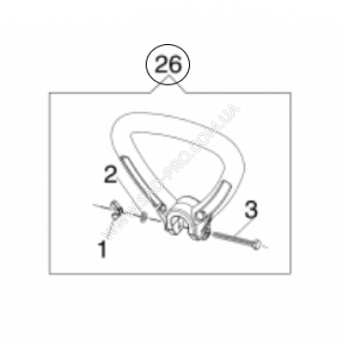 Ручка для Oleo-Mac TR 61 / TR 92