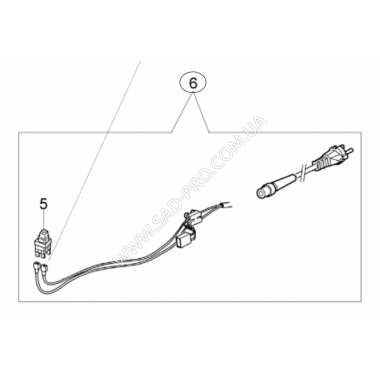 Комплект кабеля для Oleo-Mac TR 61 / TR 92